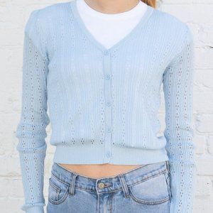 bellista trefoil lace sweatshirt